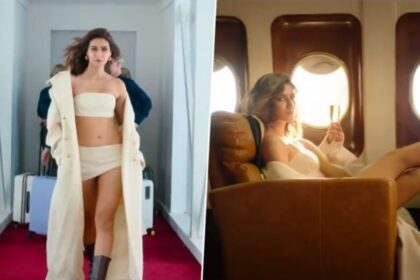 Crew Song Naina Teaser : Kriti Sanon's In-Flight Swag. That's It. That's The Headline..!