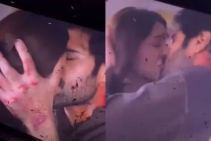 Vijay Deverakonda-Mrunal Thakur : Vijay Deverakonda Kisses Mrunal Thakur To Shut Her Up In LEAKED Scene From Family Star, Watch Viral Video..!